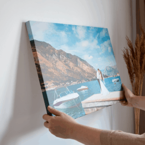 Reproductie op canvas